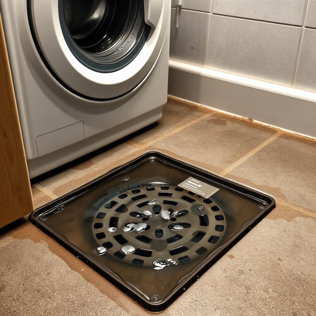 Floor Drain Backup in Your Laundry Room: What It Really Means